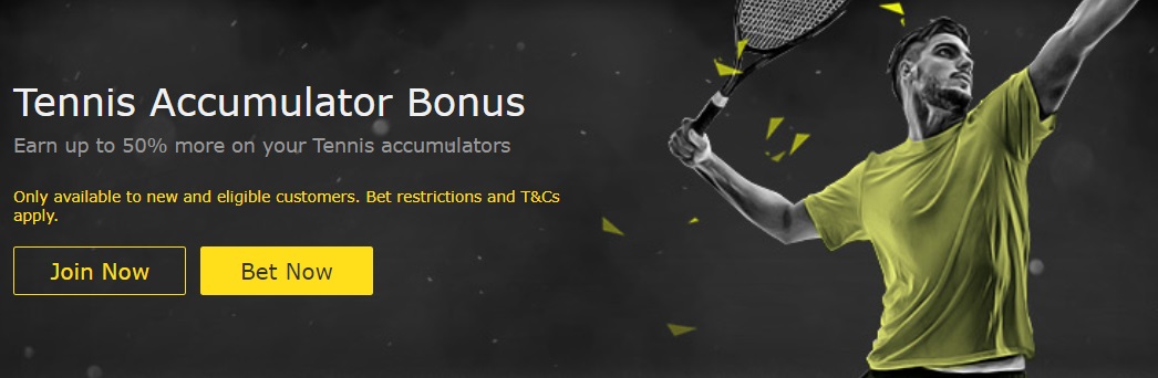 bet 365 bonus on tennis