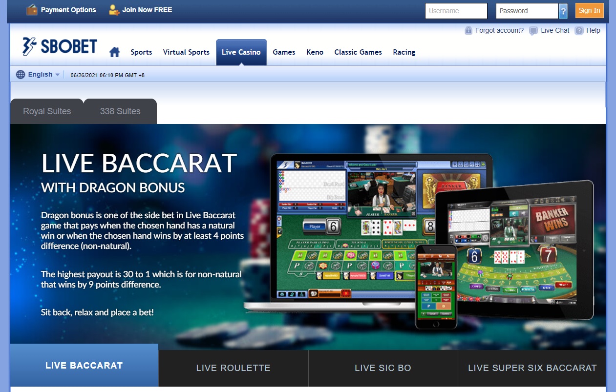 live casino sbobet com